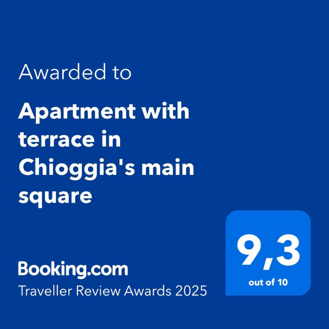 Apartment With Terrace In Chioggia'S Main Square מראה חיצוני תמונה