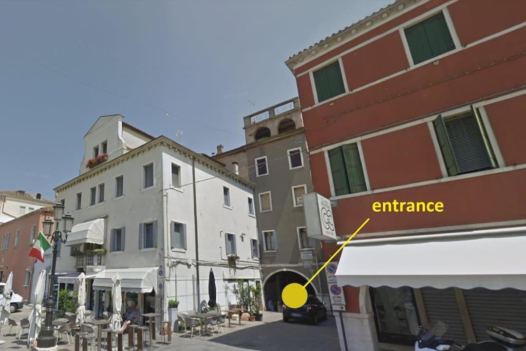 Apartment With Terrace In Chioggia'S Main Square מראה חיצוני תמונה